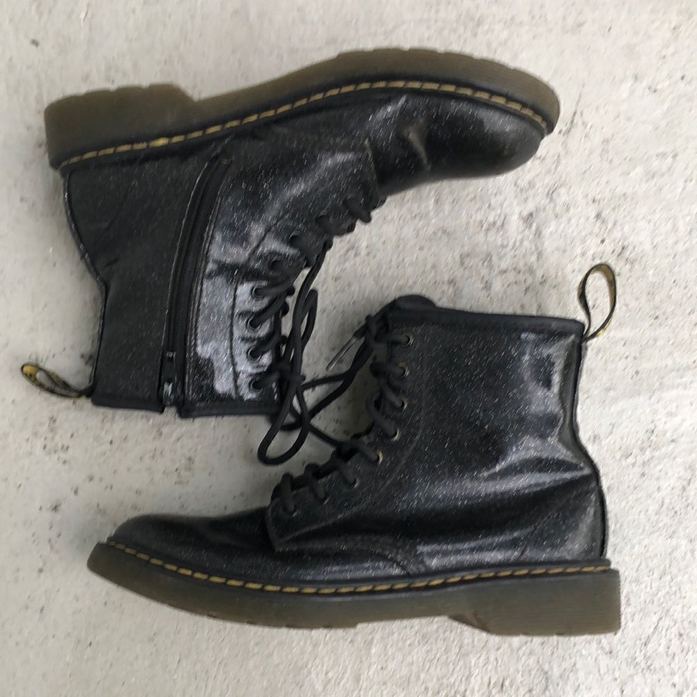 Doc martens glitter boots 